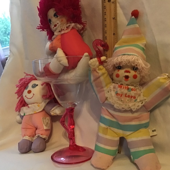 3 Vintage Clowns 🤡 Two Dan Bruckner and Dolly - Picture 2 of 8